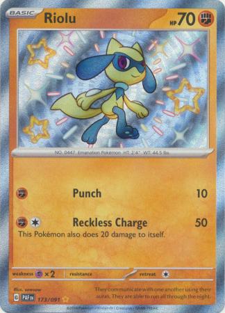 401 Games Canada - Riolu - 173/091 - Shiny Rare 401 Games Canada - Riolu - 173/091 - Shiny Rare