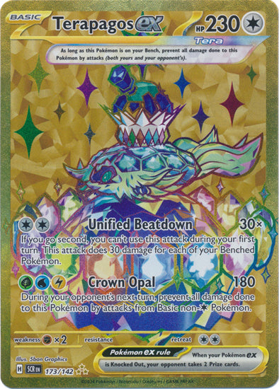 Terapagos ex - 173/142 - Gold Secret Rare