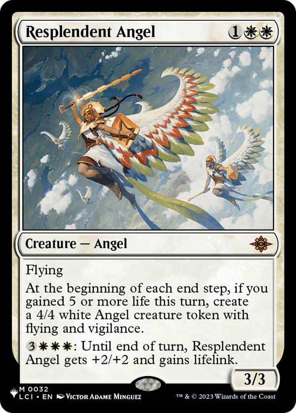 Resplendent Angel - LCI Reprint (PLST)