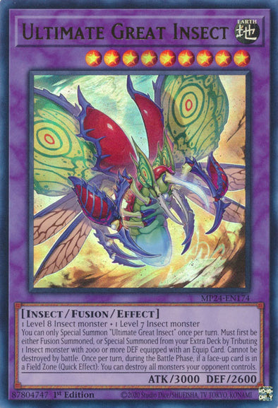 Ultimate Great Insect - MP24-EN174 - Ultra Rare - 1st Edition