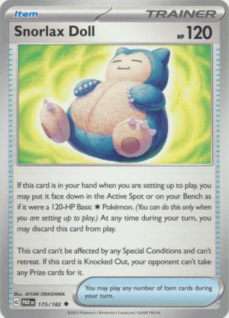 Snorlax Doll - 175/182 - Uncommon available at 401 Games Canada