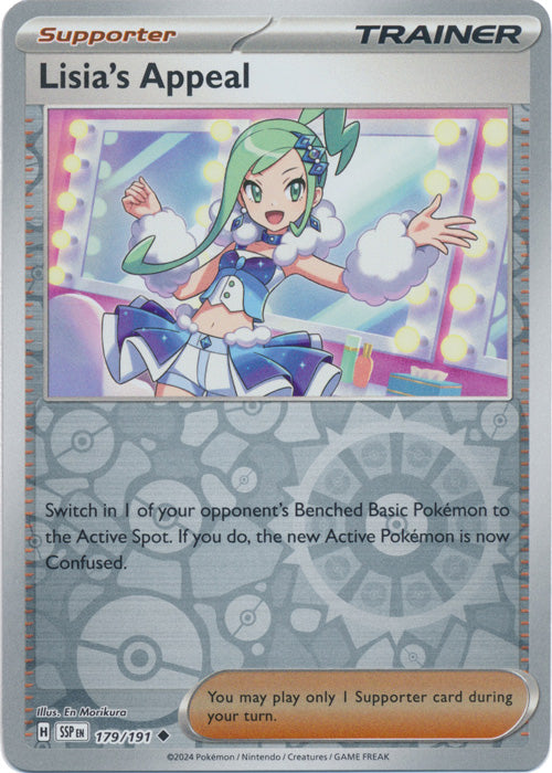 Lisia's Appeal - 179/191 - Uncommon - Reverse Holo