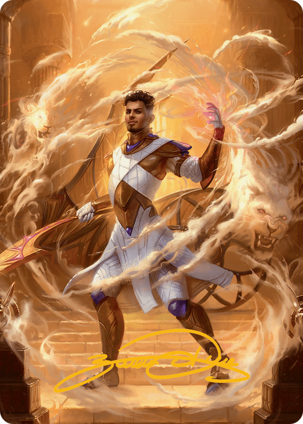Basri, Tomorrow's Champion - Art Series (Gold-Stamped Signature) (ADFT)