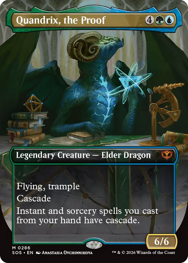 Quandrix, the Proof - Borderless (SOS)