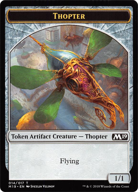 Knight // Thopter (Game Night) Token (TM19)