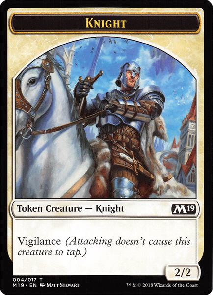 Knight // Goblin (Game Night) Token (TM19)
