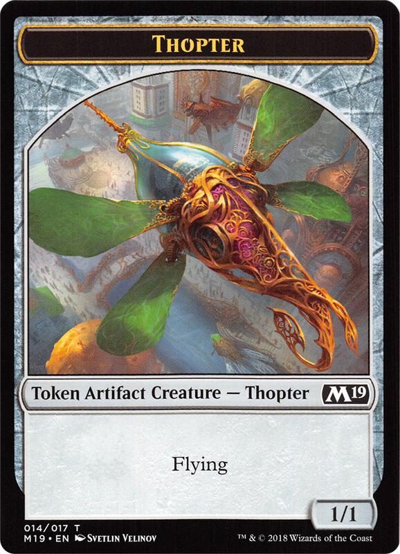 Zombie // Thopter (Game Night) Token (TM19)