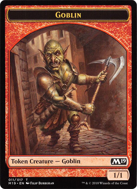 Zombie // Goblin (Game Night) Token (TM19)