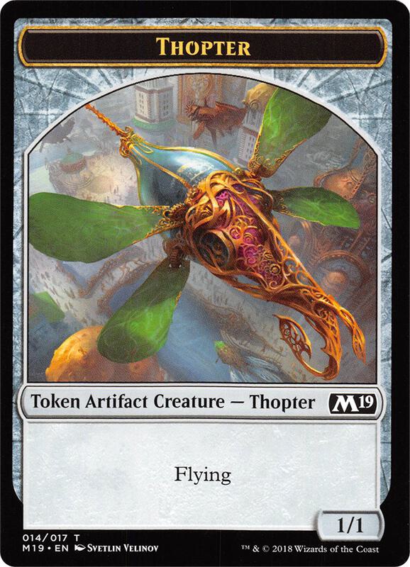 Goblin // Thopter (Game Night) Token (TM19)