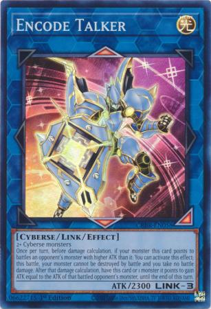 Encode Talker (SR) - CRBR-EN058 - Super Rare - 1st Edition