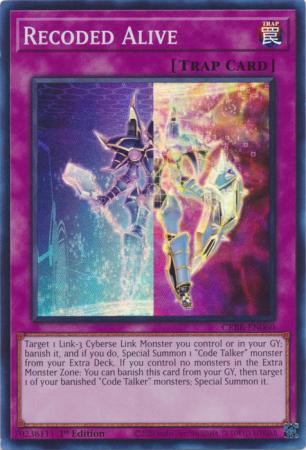Recoded Alive (SR) - CRBR-EN060 - Super Rare - 1st Edition