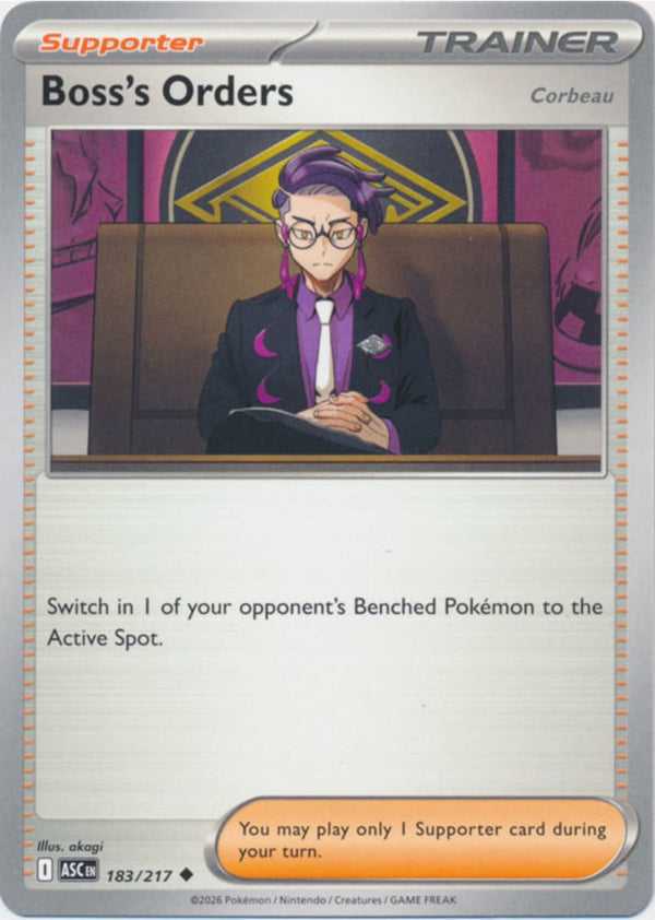 Boss's Orders [Corbeau] - 183/217 - Uncommon