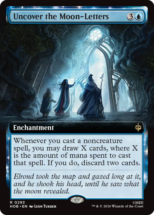 Uncover the Moon-Letters - Extended Art (HOB)
