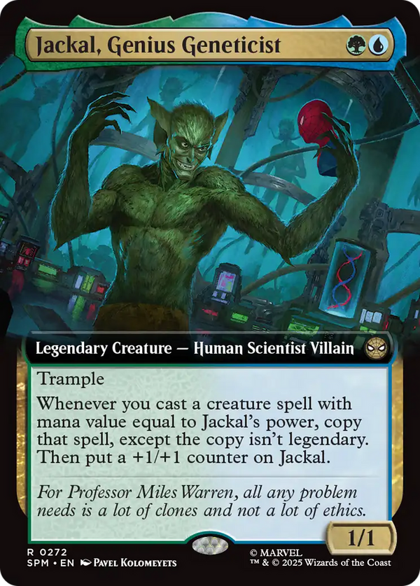 Jackal, Genius Geneticist - Extended Art (SPM)