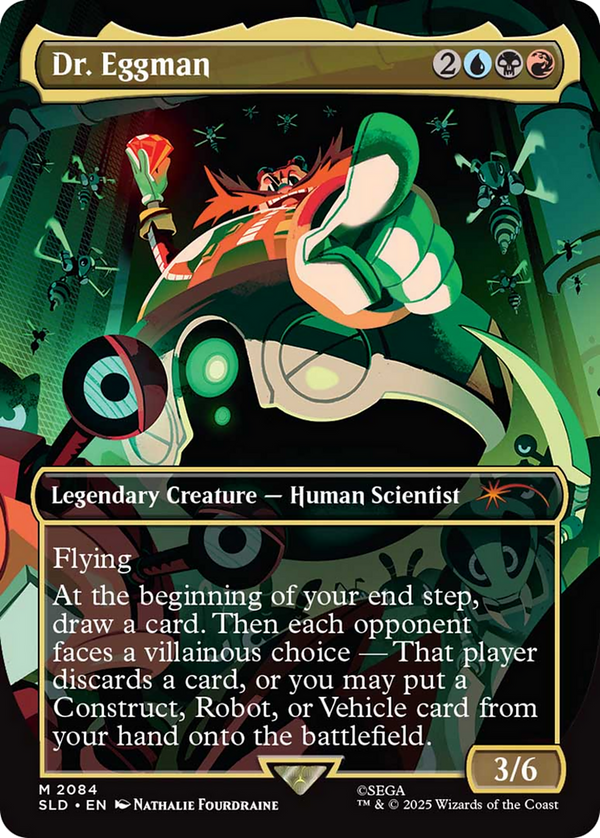 Dr. Eggman - Secret Lair x Sonic: Friends & Foes (SLD)