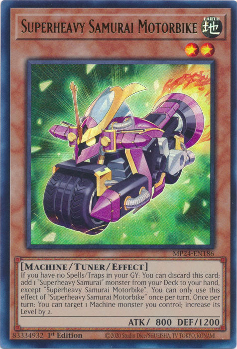 Superheavy Samurai Motorbike - MP24-EN186 - Ultra Rare - 1st Edition
