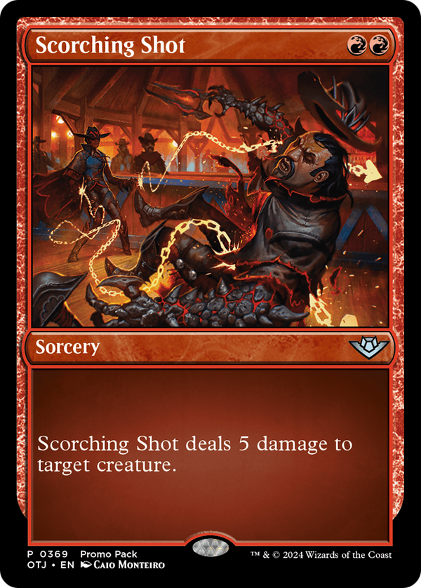 Scorching Shot - Dark Frame Promo Pack (OTJ)