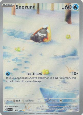 Snorunt - 188/182 - Illustration Rare available at 401 Games Canada