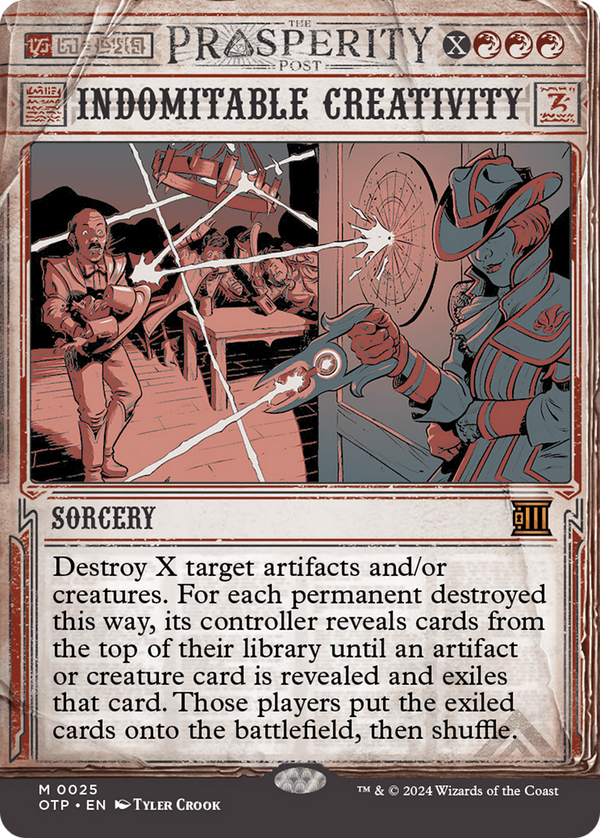 Indomitable Creativity (OTP)