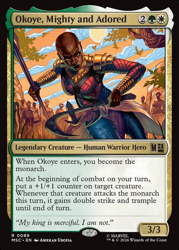 Okoye, Mighty and Adored (MSC)