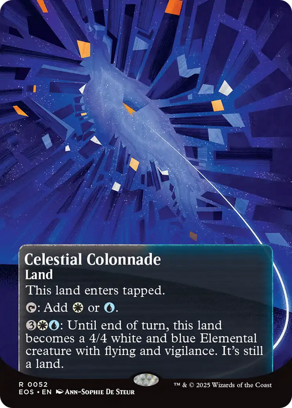 Celestial Colonnade - Borderless Poster (EOS)
