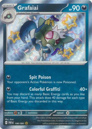 grafaiai pokemon card 401 Games Canada - Grafaiai - 190/091