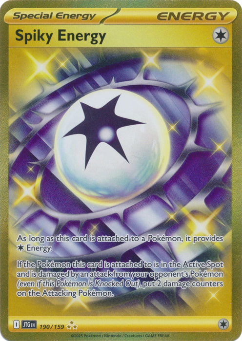 Spiky Energy - 190/159 - Gold Secret Rare