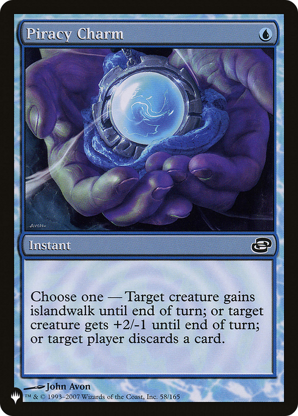 Piracy Charm - PLC Reprint (PLST)