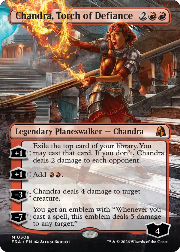 Chandra, Torch of Defiance - Borderless Echo (FRA)