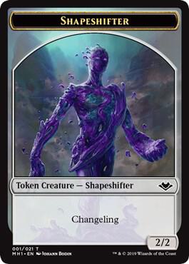 Wrenn and Six Emblem // Shapeshifter Token (TMH1)