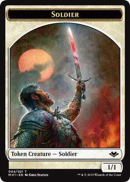 Wrenn and Six Emblem // Soldier Token (TMH1)