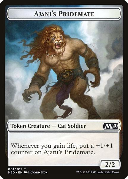 Ajani's Pridemate Token (TM20)