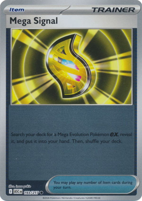 Mega Signal - 193/217 - Common - Reverse Holo