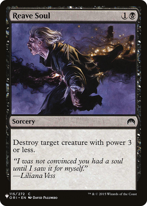 Reave Soul - ORI Reprint (PLST)
