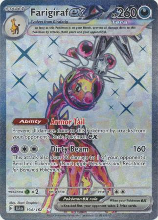 Farigiraf ex - 194/162 - Full Art Ultra Rare