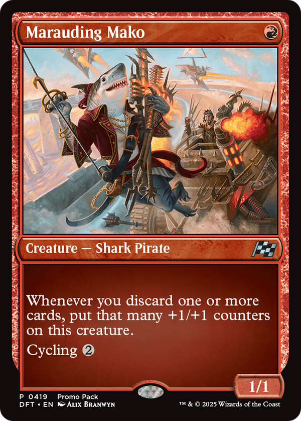 Marauding Mako - Dark Frame Promo Pack (DFT)