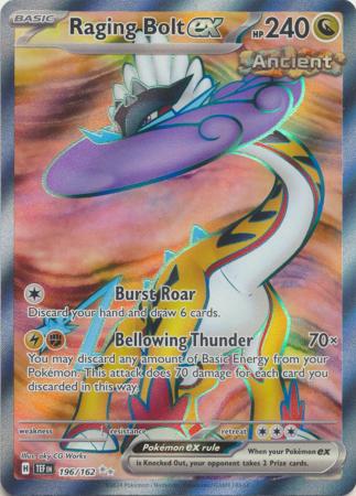 401 Games Canada - Raging Bolt ex - 196/162 - Full Art Ultra Rare 401 Games Canada - Raging Bolt ex - 196/162 - Full Art Ultra Rare
