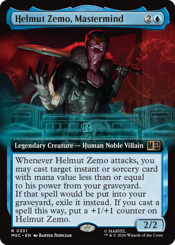 Helmut Zemo, Mastermind - Extended Art (MSC) (Pre-Order)