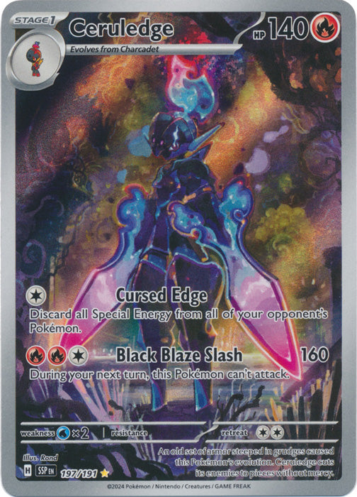 Ceruledge - 197/191 - Illustration Rare