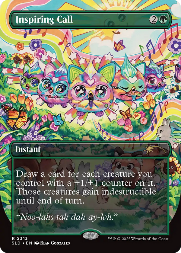 Inspiring Call - FURBY: DOO-AY NOO LAH (SLD)