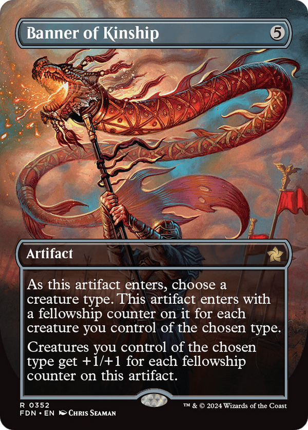 Banner of Kinship - Borderless (FDN)