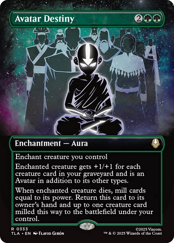 Avatar Destiny - Borderless Battle Pose (TLA)