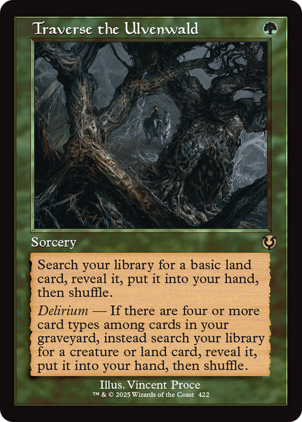 Traverse the Ulvenwald - Retro Frame (INR)