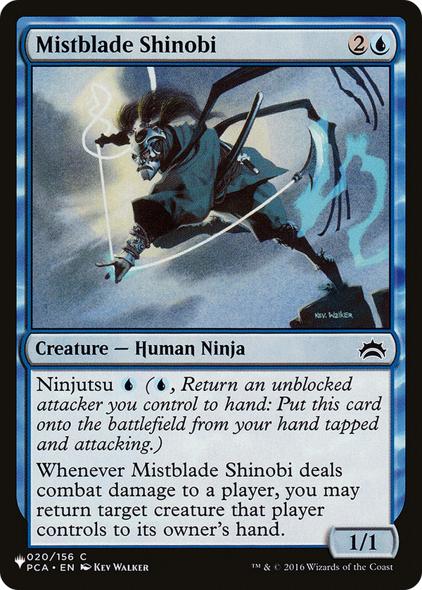Mistblade Shinobi - PCA Reprint (PLST)