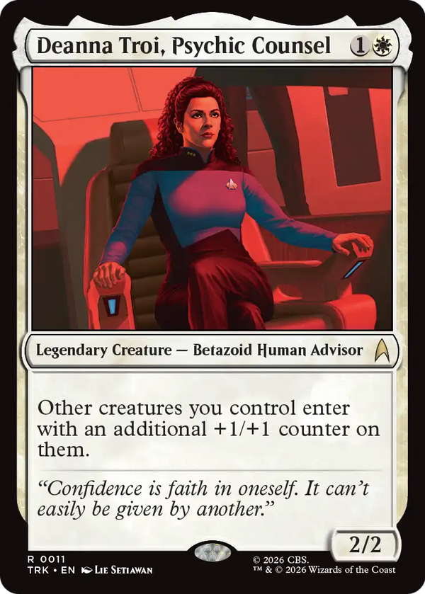 Deanna Troi, Psychic Counsel (TRK) (Pre-Order)