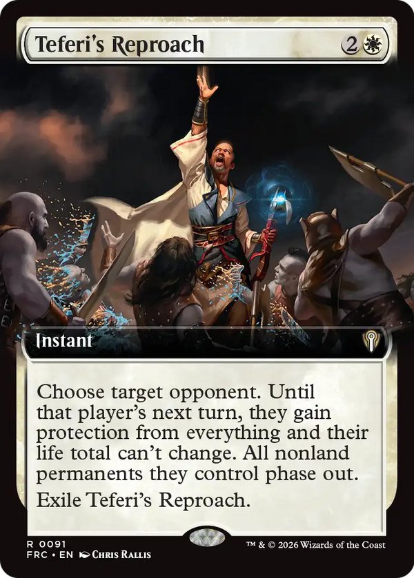 Teferi's Reproach - Extended Art (FRC)