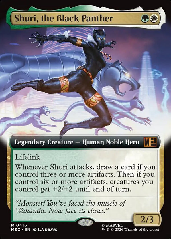 Shuri, the Black Panther - Extended Art (MSC)