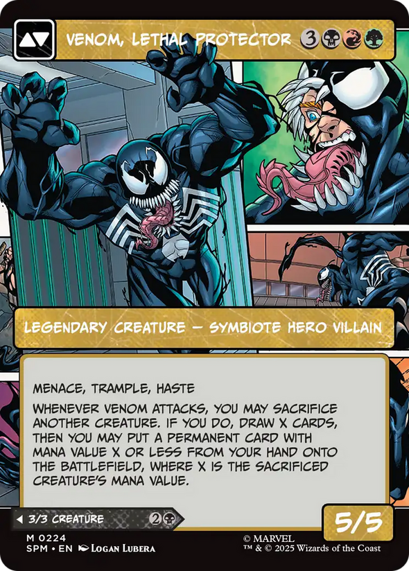 Eddie Brock // Venom, Lethal Protector - Panel Showcase(SPM)