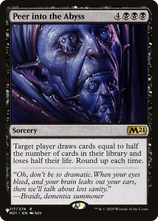 Peer into the Abyss - M21 Reprint (PLST)