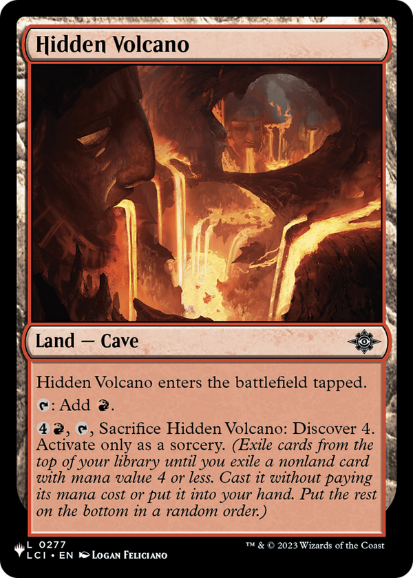 Hidden Volcano - LCI Reprint (PLST)